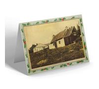 CHRISTMAS NOTELET - Vintage Wales - Halfway House, Llanbedr, Near Ruthin (b)