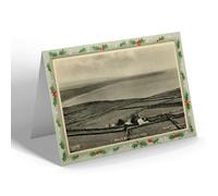 CHRISTMAS NOTELET - Vintage Wales - Hell's Mouth Bay, Rhiw