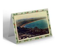 CHRISTMAS NOTELET - Vintage Wales - Hell's Mouth from the Rocks, Rhiw (b)