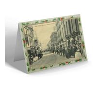 CHRISTMAS NOTELET - Vintage Wales - High Street Central, Merthyr Tydvil