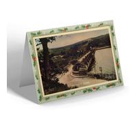 CHRISTMAS NOTELET - Vintage Wales - Lake Vyrnwy (A), Llanwddyn (b)