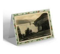 CHRISTMAS NOTELET - Vintage Wales - Lake Vyrnwy, Llanwddyn Oswestry
