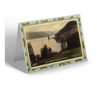 CHRISTMAS NOTELET - Vintage Wales - Lake Vyrnwy, Llanwddyn Oswestry (b)