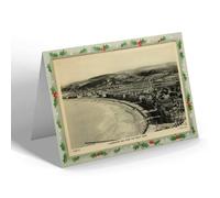 CHRISTMAS NOTELET - Vintage Wales - Llandudno Bay from the Great Orme