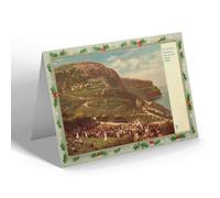 CHRISTMAS NOTELET - Vintage Wales - Llandudno. The Happy Valley and Great Orme (b)