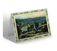 CHRISTMAS NOTELET - Vintage Wales - Newbridge, Meifod (b)