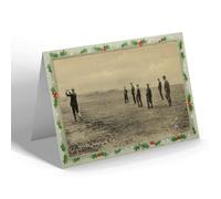 CHRISTMAS NOTELET - Vintage Wales - Porthcawl. The Golf Links