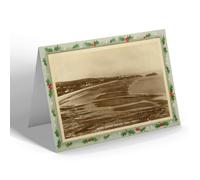 CHRISTMAS NOTELET - Vintage Wales - Sands Looking Towards Tenby, Penally