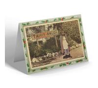 CHRISTMAS NOTELET - Vintage Wales Station Mistress Festiniog Railway Tan-y-Bwlch c b