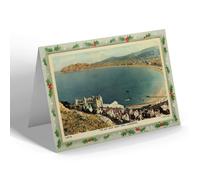CHRISTMAS NOTELET - Vintage Wales - The Bay from Great Orme, Llandudno (b)