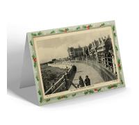 CHRISTMAS NOTELET - Vintage Wales - The Central Promenade, Porthcawl