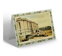 CHRISTMAS NOTELET - Vintage Wales - The National Library of Wales, Aberystwyth (b)