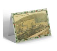 CHRISTMAS NOTELET - Vintage Wales - The old Parish Church, Llanwrtyd Wells (b)