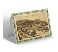CHRISTMAS NOTELET - Vintage Wales - The Promenade and Great Orme, Llandudno (ac)