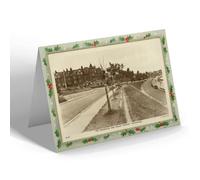 CHRISTMAS NOTELET - Vintage Wales - The Promenade and Mount Stewart, Rhos-on-Sea