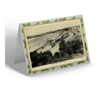 CHRISTMAS NOTELET - Vintage Wales - The Promenade, Barry Island (b)