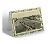 CHRISTMAS NOTELET - Vintage Wales - The Promenade, Barry Island (c)