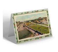 CHRISTMAS NOTELET - Vintage Wales - The Promenade, Barry Island (cc)