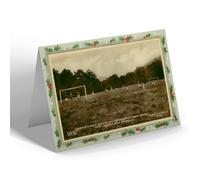 CHRISTMAS NOTELET - Vintage Wales - The Sports Field, Coed-y-Brenin, Near Dolgelly
