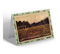 CHRISTMAS NOTELET - Vintage Wales - The Sports Field, Coed-y-Brenin, Near Dolgelly b