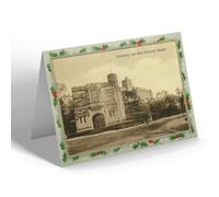 CHRISTMAS NOTELET - Vintage Wales - University and War Memorial, Bangor