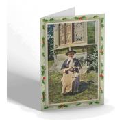 CHRISTMAS NOTELET - Vintage Wales - Welsh National Costume as seen at Tan-y-Bwlch c