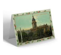 CHRISTMAS NOTELET - Vintage Warwickshire - Birmingham. Cathedral (St. Phillip's)