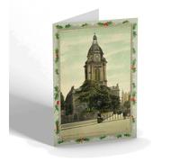 CHRISTMAS NOTELET - Vintage Warwickshire - Birmingham. St. Phillip's Pro Cathedral