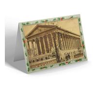 CHRISTMAS NOTELET - Vintage Warwickshire - Birmingham. Town Hall (cc)