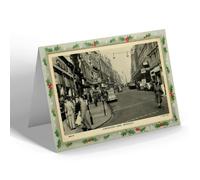 CHRISTMAS NOTELET - Vintage Warwickshire - Corporation Street, Birmingham (b)