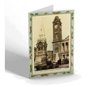 CHRISTMAS NOTELET - Vintage Warwickshire - Joseph Chamberlain Memorial, Birmingham b