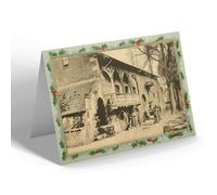 CHRISTMAS NOTELET - Vintage Warwickshire - Old Mill Guy's Cliff Near Warwick