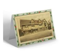 CHRISTMAS NOTELET - Vintage Warwickshire - Shakespeare's House, Stratford-on-Avon b
