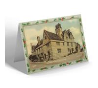 CHRISTMAS NOTELET - Vintage Warwickshire - The Falcon Tavern, Bidford-on-Avon (b)