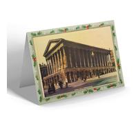CHRISTMAS NOTELET - Vintage Warwickshire - Town Hall, Birmingham (ac)