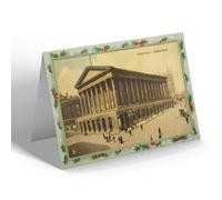 CHRISTMAS NOTELET - Vintage Warwickshire - Town Hall, Birmingham (bc)