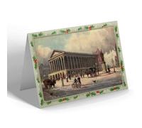 CHRISTMAS NOTELET - Vintage Warwickshire - Town Hall, Birmingham (c)