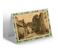 CHRISTMAS NOTELET - Vintage Westmorland - Beetham Village (a)