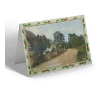 CHRISTMAS NOTELET - Vintage Wiltshire - The Derry, Ashton Keynes (b)