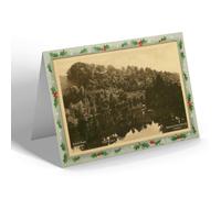 CHRISTMAS NOTELET - Vintage Wiltshire - The River, Bradford-on-Avon