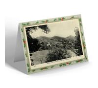 CHRISTMAS NOTELET - Vintage Worcestershire - Malvern Hills Towards Hereford Beacon