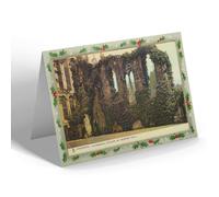 CHRISTMAS NOTELET - Vintage Worcestershire - Worcester Cathedral Guesten Hall (b)