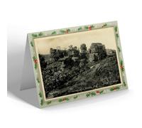 CHRISTMAS NOTELET - Vintage Yorkshire - Druids Castle, Brimham Rocks