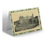 CHRISTMAS NOTELET - Vintage Yorkshire - Home Facing North Kitchen Garden Northcliffe