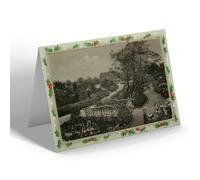 CHRISTMAS NOTELET - Vintage Yorkshire - Ilkley. The Gardens