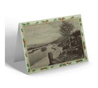 CHRISTMAS NOTELET - Vintage Yorkshire - Ilkley. The Tarn