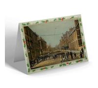 CHRISTMAS NOTELET - Vintage Yorkshire - Keighley. Cavendish Street