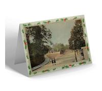 CHRISTMAS NOTELET - Vintage Yorkshire - Keighley. Entrance To Devonshire Park
