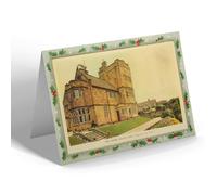 CHRISTMAS NOTELET - Vintage Yorkshire - The Home Facing East, Northcliffe (b)