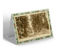 CHRISTMAS NOTELET - Vintage Yorkshire - The Ravine, Filey (a)
